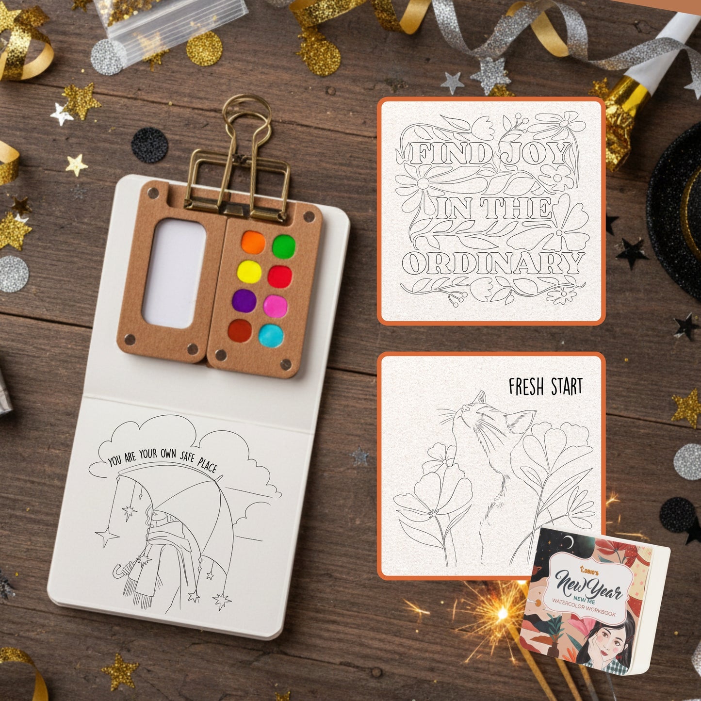 Tobio's™ New Year, New Me Workbook