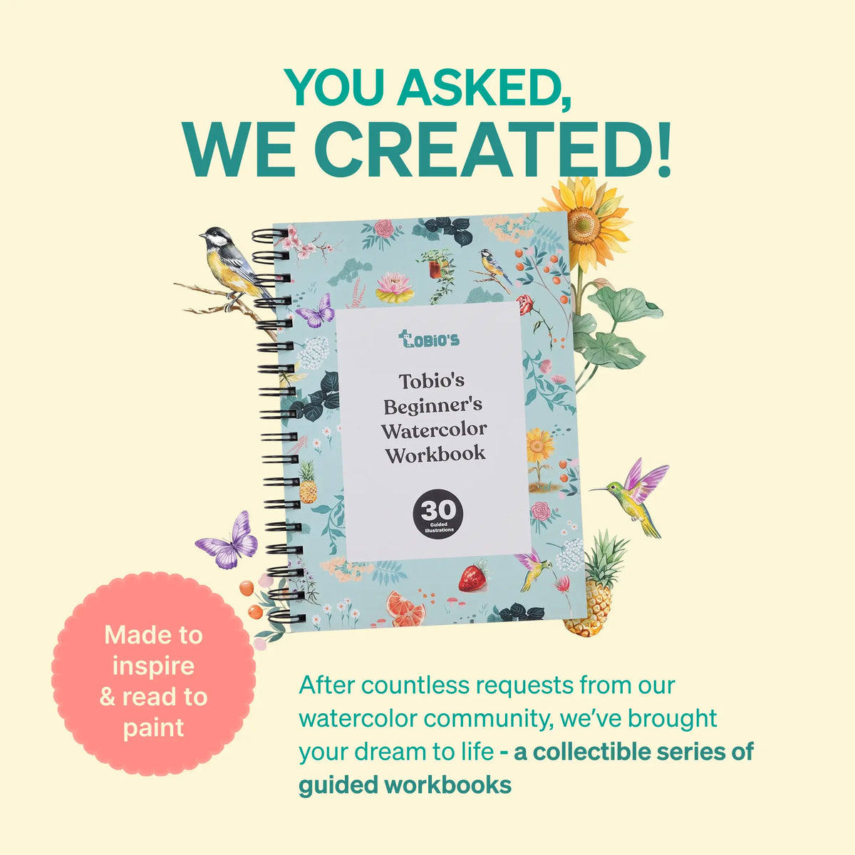 Beginner's Watercolor Workbook