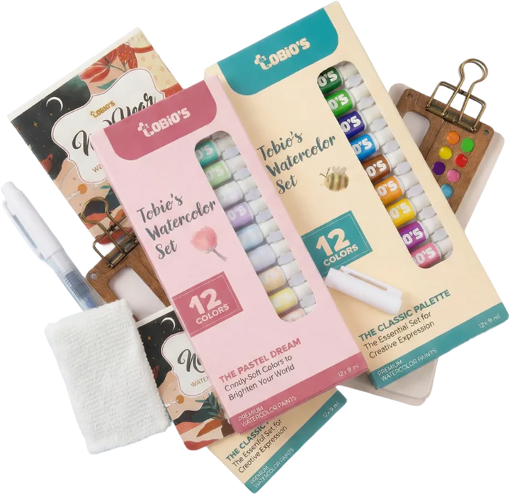 Tobios Watercolor Set | 12 Colors