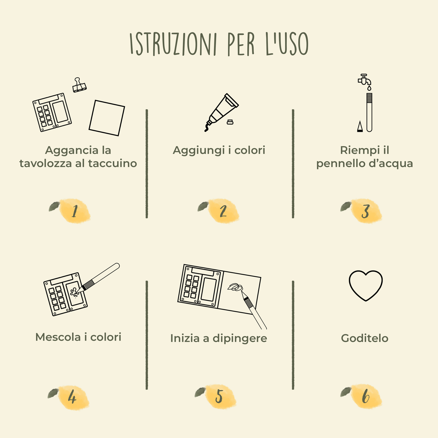 Mini Kit Acquerelli Tobios