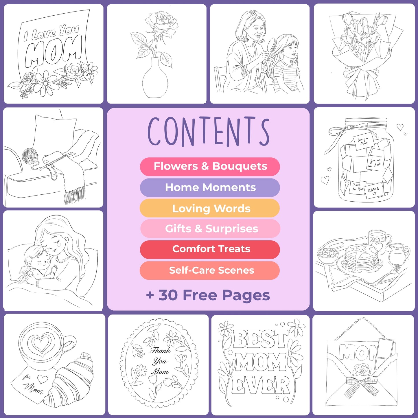 Tobio’s Mothers Appreciation Workbook