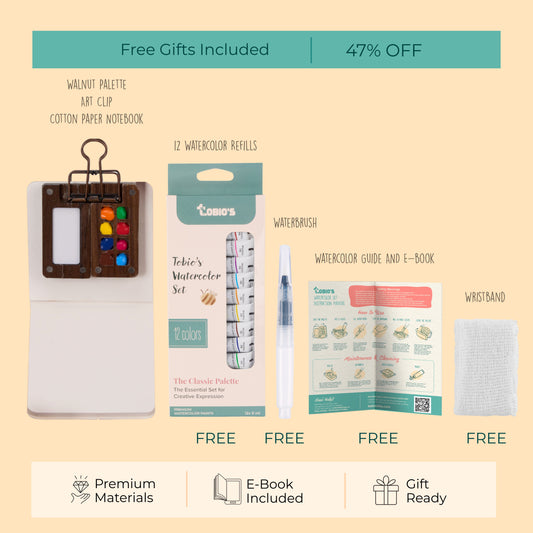 Tobio's™ Watercolor Kit