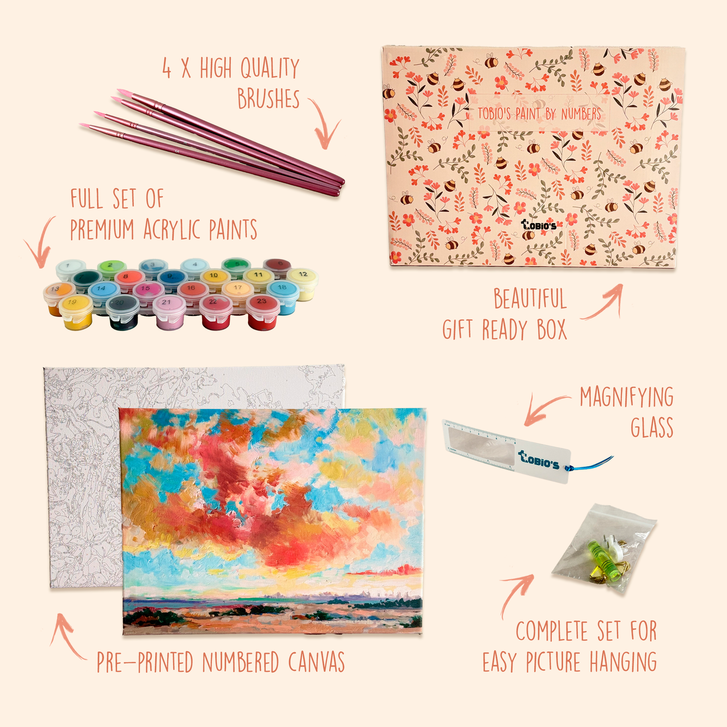 Open Sky - Paint By Numbers Kit