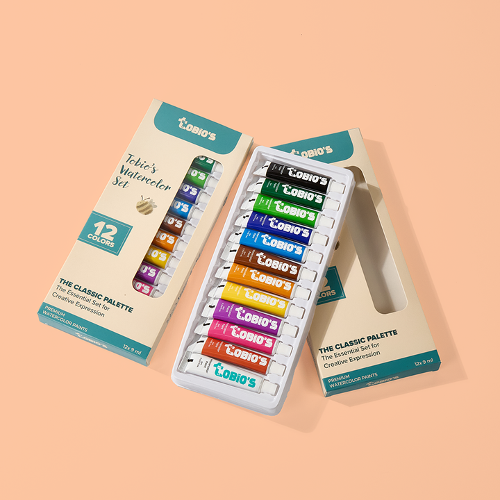12 extra paint refill tubes for Tobio's watercolor kit