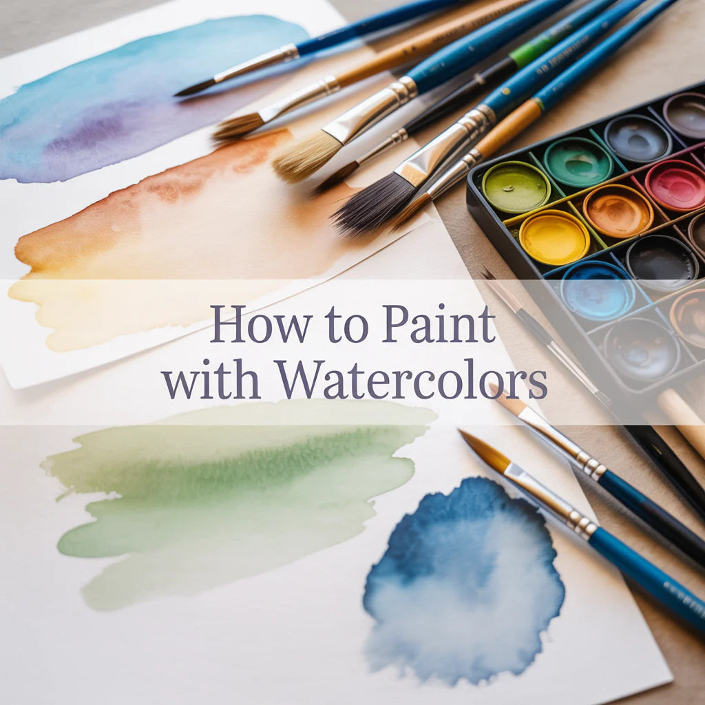 How to Paint with Watercolors: Washes, Layers & Details