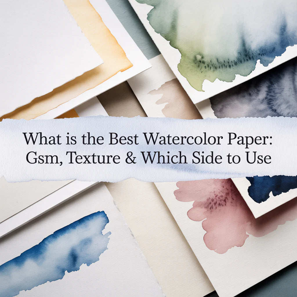 What Is the Best Watercolor Paper: GSM, Texture & Which Side to Use