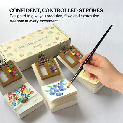 추가 수채화 붓 4종