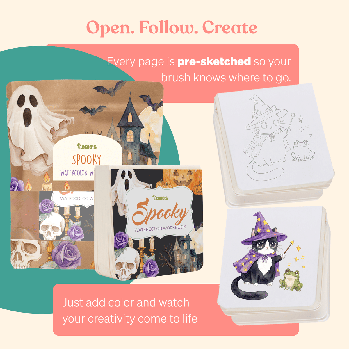 Tobio's Spooky Halloween Workbook
