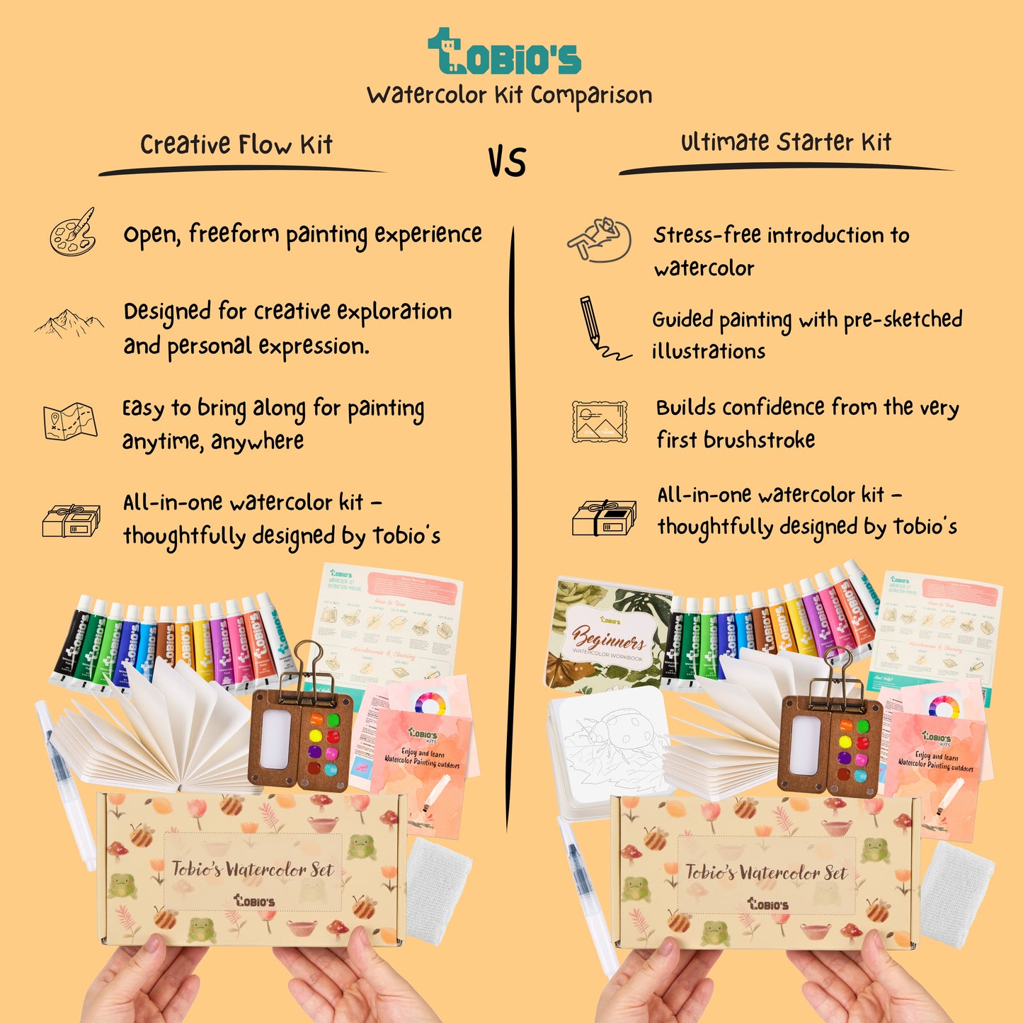 Kit de acuarela de Tobio™