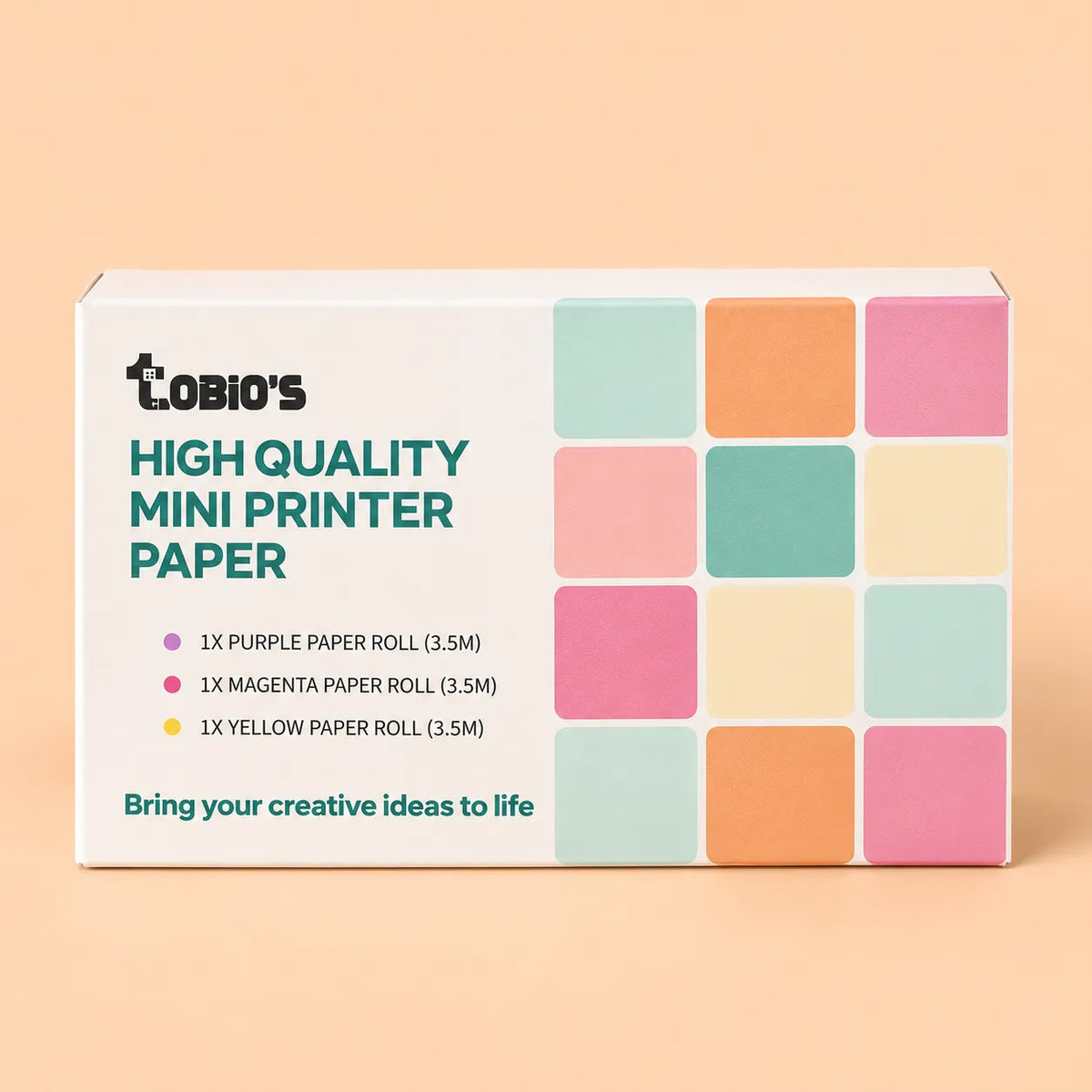 3 Extra Colored Rolls
