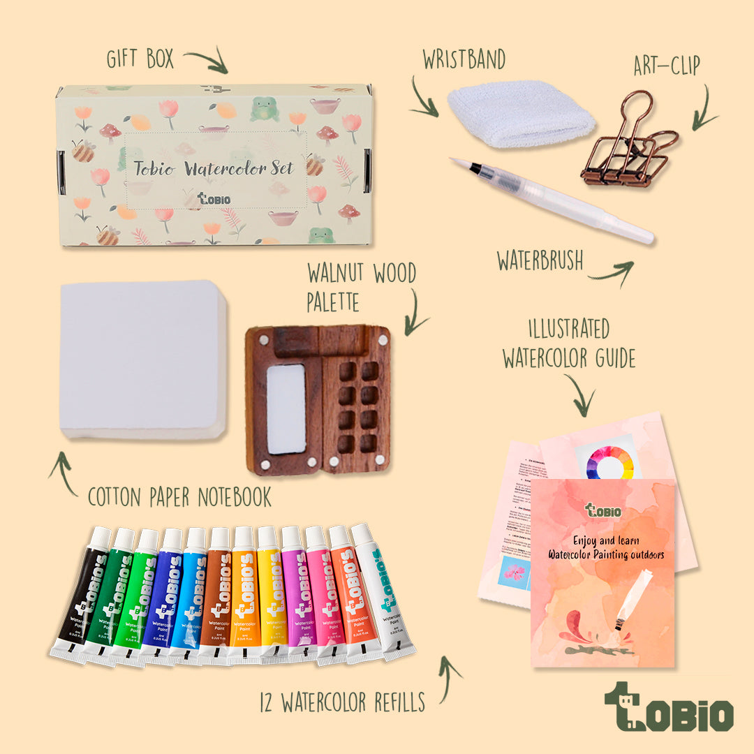 Tobio's™ Watercolor Kit