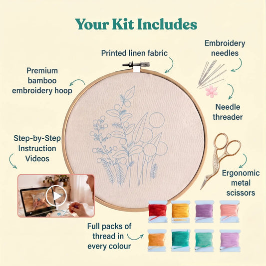 Field of Joy - Embroidery Kit
