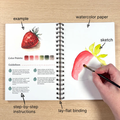Beginner's Watercolor Workbook