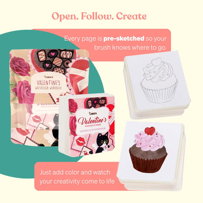 Tobio's Pinsel-von-Amor-Arbeitsbuch