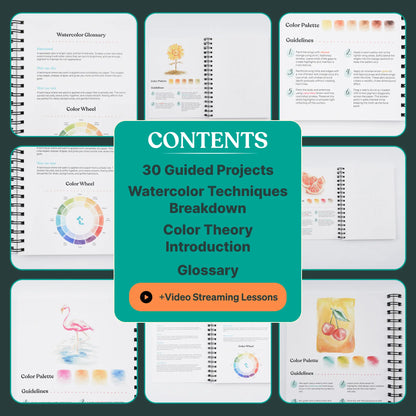 Beginner's Watercolor Workbook