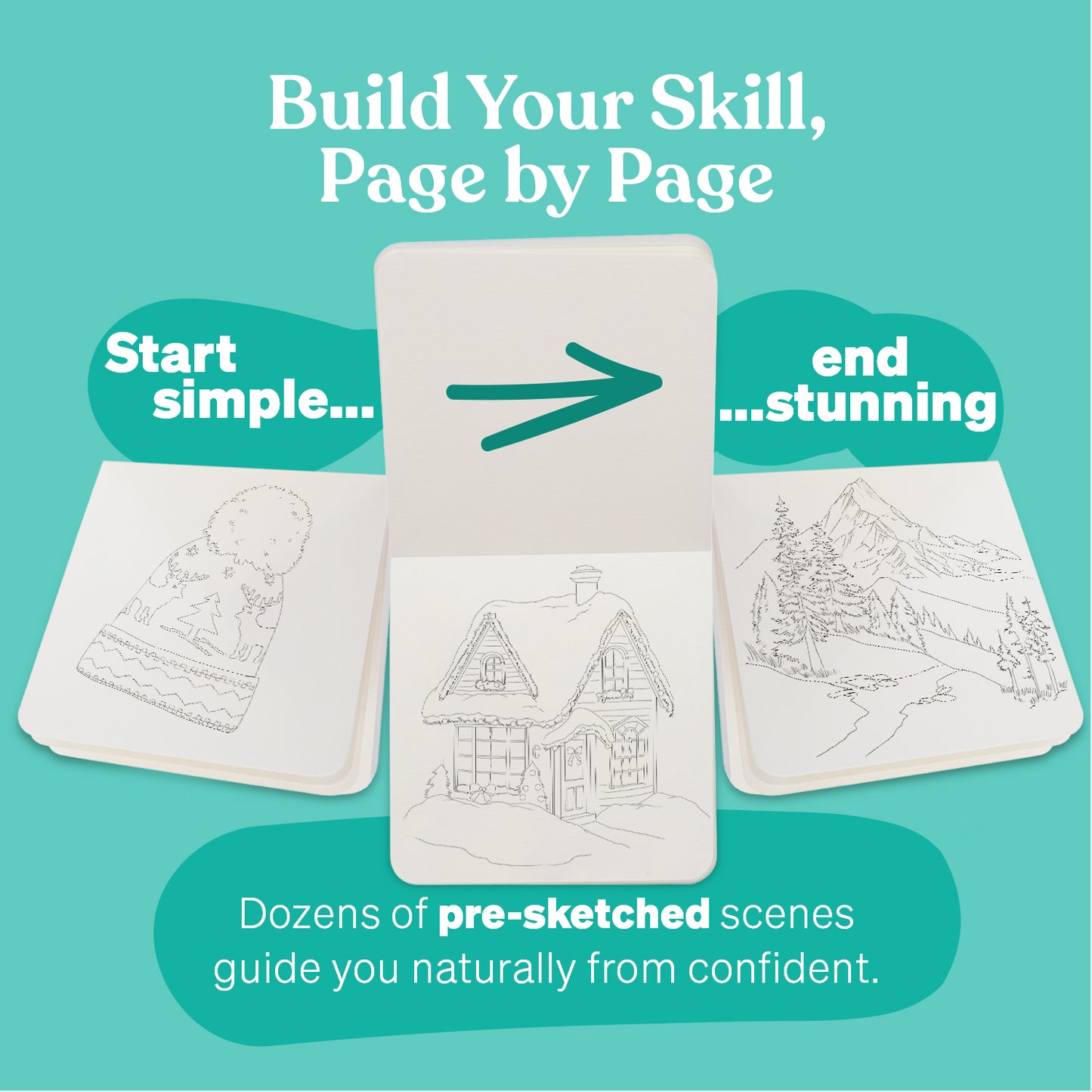 Tobio's™ Christmas Workbook & Paints