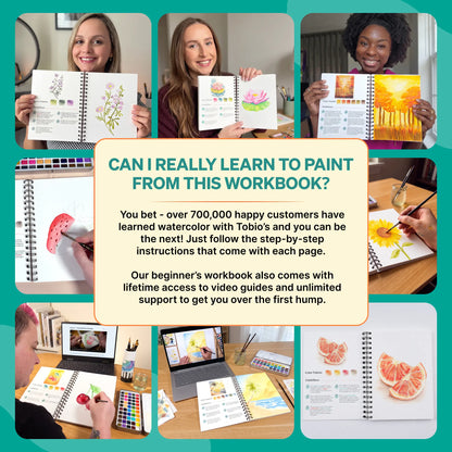 Beginner's Watercolor Workbook