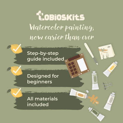 TobiosKits™ Watercolor Kit