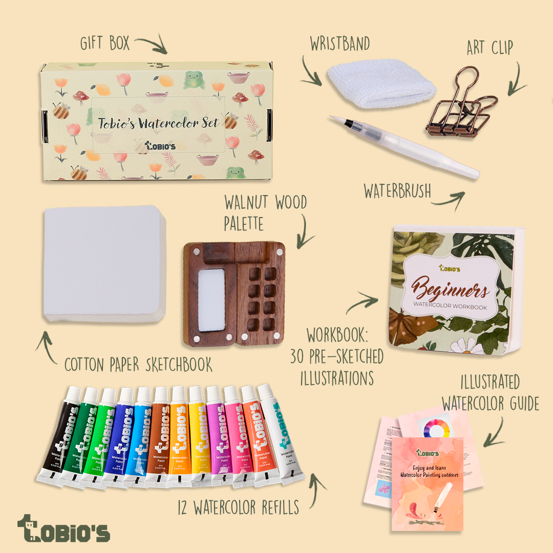 Tobio's™ Watercolor Kit