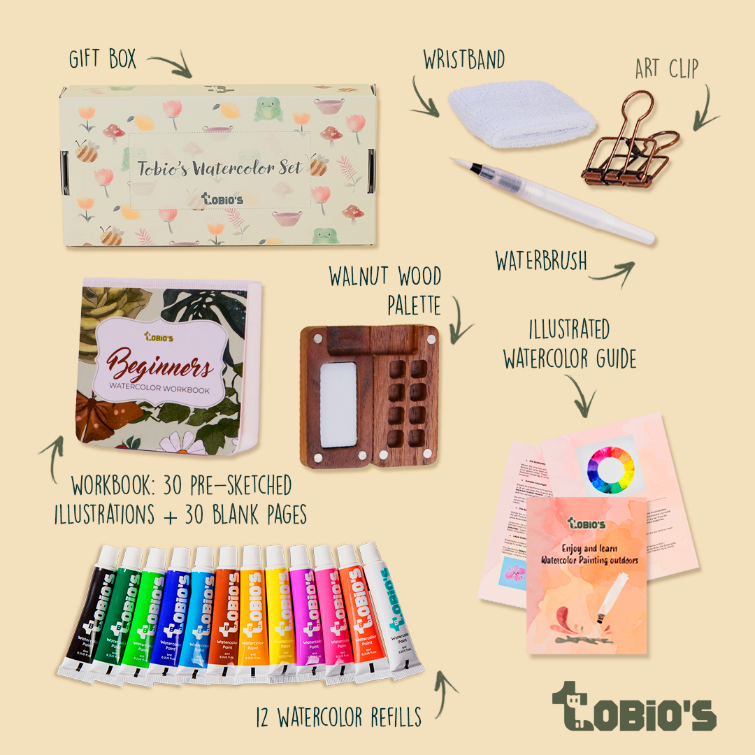 Tobio's™ Watercolor Kit